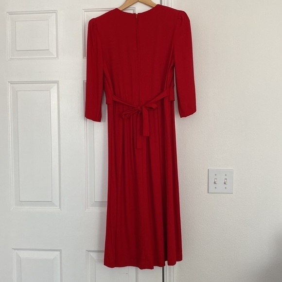 Vintage Peri Petites long red dress. - Picture 11 of 16